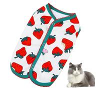 Fellflying Small Puppy Clothes,Chihuahua Clothes - Sleeveless Stylish Breathable Comfortable Cat Suit For Camping Beach Walking Training