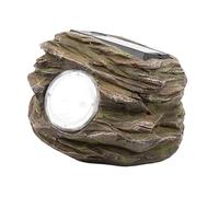 Fellflying Solar Powered Rock Lights, Rock Lamp Light Garden Spot Lights, Smart Light Control, Ultra-Bright Solar Stone Lights for Landscape, Walkway, Yard, Garden
