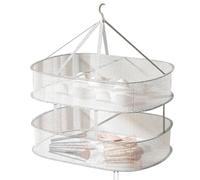 Fellflying Sweater Drying Rack | Lay Flat Dryer Rack Mesh | Drying Rack Lay Flat To Dry Mesh Clothes Hanger for Delicates and Swimsuit | 77x61x12 cm
