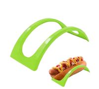Fellflying Taco Stand,Small Taco Tray | Single Taco Holder Stand, Individual Taco Rack, Taco Shell Holder, Colorful Small Taco Stand for Party, Tuesday