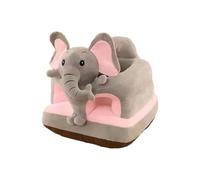 Fellflying Toddler Learning Seat | Animal Sofa Seat for Learning to Sit | Soft Toddler Learning to Sit Chair for Kids Boys Girls - 45 x 45 x 45 cm