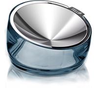 Felli Oblik Elevated Cat Food Bowls 304 Stainless Steel Removable Flat Dish for Whisker Fatigue & Dishwasher Easy Clean, Raised Tilted Stand Non Slip + Wide Metal Plate Anti Vomit (0.5Cup, Shadow)