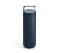 Fellow 20 oz Carter Carry Vacuum Insulated Tumbler for Water, Tea, Coffee, Smoothies, & More - Stainless Steel - Keeps Heat for 12 Hours/Stays Cold for 24 Hours-Leak-Proof Seal-Slim Width-Stone Blue