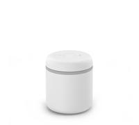 Fellow Atmos Vacuum Canister for Coffee & Food Storage - Airtight Sealed Container, Matte White, Medium Coffee Bean Storage, 0.7 Litre Jar