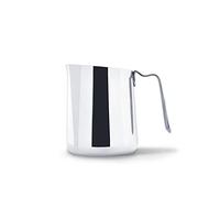 Fellow Eddy Milk Frother Jug 350ml - Fluted Spout, Milk Pitcher 12oz | Stainless Steel Milk Frothing Jug for Latte Art, Cappuccino and Espresso, Tapered Body for Smooth Micro-Foam, Polished, 18/8