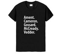 Fellow Friends - Band Members Line Up T-Shirt Unisex Large Black