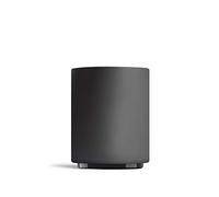 Fellow Monty Double Wall Ceramic Latte Mug, Matte Black, 11 oz Cup