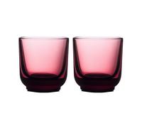 Fellow Pirch Cappuccino Garnet glass set, 2 pcs. x 192 ml