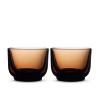 Fellow Pirch Cortado Glasses 4.5 oz, Set of 2, Weighted Espresso Cups
