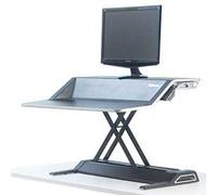 Fellowes 0007901 Lotus Sit Stand Workstation - Black