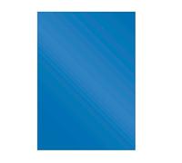 Fellowes 100% Recyclable A4 Gloss Binding Covers Heavyweight 250gsm Presentation Covers - FSC, Blue, Pack of 100