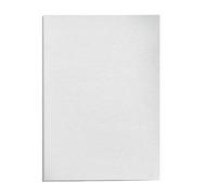 Fellowes 100% Recyclable A4 Leatherboard Binding Covers Heavyweight 250gsm Presentation Covers - FSC, White, Pack of 25