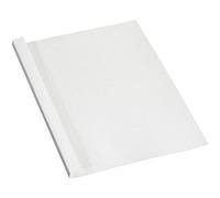 Fellowes 10mm Thermal Binding Covers - 81-100 Sheet Capacity - Pack of 100 White Thermal Binding Covers