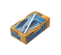 Fellowes Apex Plastic Binding Combs 8mm Black – Pack of 100 (6200301)