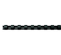 Fellowes 25mm A4 Plastic Binding Combs - Black (Pack of 50)
