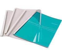 Fellowes 3mm Thermal Binding Covers - 9-32 Sheet Capacity - Pack of 100 White Thermal Binding Covers