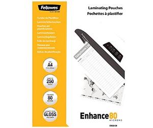 Fellowes 5312903 A4 80Mic Pouch 250pk