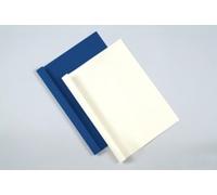 Fellowes Prestige Thermal Binding Covers 150 Microns / PVC Front / 220 g/m² Leather Structured Back / Blue
