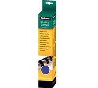 FELLOWES Plastic Binding Comb 10mm Blue A4 Retail 25PK