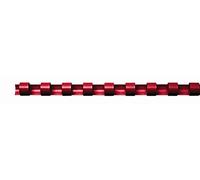 Fellowes 5331803 Plastic Binding Combs Round 14 mm Pack of 25 Red