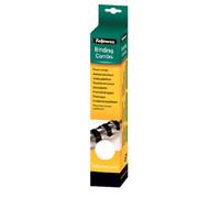 Fellowes 53320 16mm White Comb 25pk