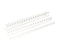 Fellowes (25mm) A4 Plastic Binding Combs (White) - 1 x Pack - 5348204