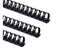 Fellowes 5349302 - Plastic Combs Oval A4 32mm Black 5349302 (PK50)