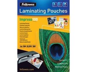 Fellowes 53511 A4 100Mic Pouch 100pk