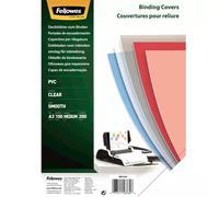 Fellowes PVC A3 Clear Cover 200 Micron Pack of 100