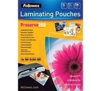 Fellowes 54018 A4 250Mic Pouch 100pk