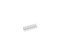 Fellowes Wire Binding Combs 8mm - 100 Pack - Silver