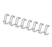 Fellowes Wire Binding Combs 8mm - 100 Pack - Silver