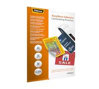 Fellowes 5601801 Admire A3 80Mic Easymove Adhesive Backed Pouch 25pk