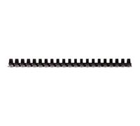 Fellowes 6202501 Value A4 19mm Binding Combs - Black (Pack Of 100)
