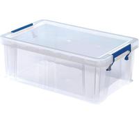 Fellowes 6X 10L Plastic Storage Boxes With Lids Prostore Plastic Storage Box Bankers Box