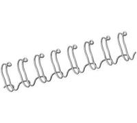 Fellowes 8mm Wire Binding Combs, 100 Pack - Silver
