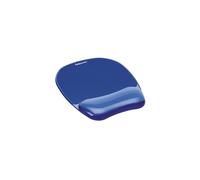 Fellowes Crystal Gel Mouse Pad Blue