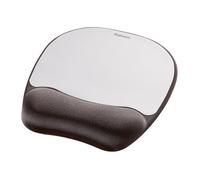 Fellowes 9175801 Mouse Pad Black. Silver