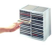Fellowes CD Storage Unit, Holds 30 Discs