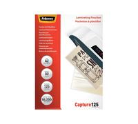 Fellowes A2 Glossy 125 Micron Laminating Pouch Pack of 50 (5309302)