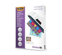 Fellowes A3 Laminating Pouches - Gloss Finish - 100 Sheets, 160 Micron (2 x 80 Micron) Finish with Adhesive Backing - Can be Easily Displayed on Walls or Desktops