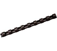 Fellowes A4 12 mm Plastic Binding Combs for Comb Binding Machine, Binds 56 to 80 Pages, Black, Pack of 25, 5331502