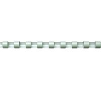Fellowes Plastic Binding Combs 5347403 19mm A4 121-150 Sheets 21 Rings White Pack of 100