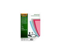 Fellowes A4 Clear PVC Binding Covers, 150 Micron Transparent Protective Sheets, Smooth Finish, Pack of 100 - Compatible with Comb & Wire Binding