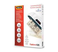 Fellowes Laminating Pouch 53074 Transparent A4 125 microns (2 x 125) 21.6 x 30.3 cm Pack of 100