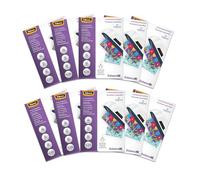 Fellowes A4 Laminating Pouches - Gloss Finish - 250 Sheets (25pk x 10) - 160 Micron (2 x 80 Micron) - High Quality Finish with Image Last Directional Quality Mark - Ideal for Photos and Notices