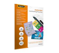 Fellowes A4 Laminating Pouches - Matt Finish - 25 Sheets - 160 Micron (2 x 80 Mi
