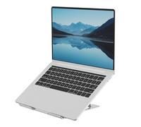 Fellowes Alumia™ Portable Laptop Stand - Silver - Height and Angle Adjustable La