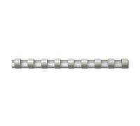 Fellowes Apex (19mm) Plastic Comb (White) - 6203201