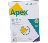 Fellowes Apex Clear Pvc Cover Lightweight 100pk